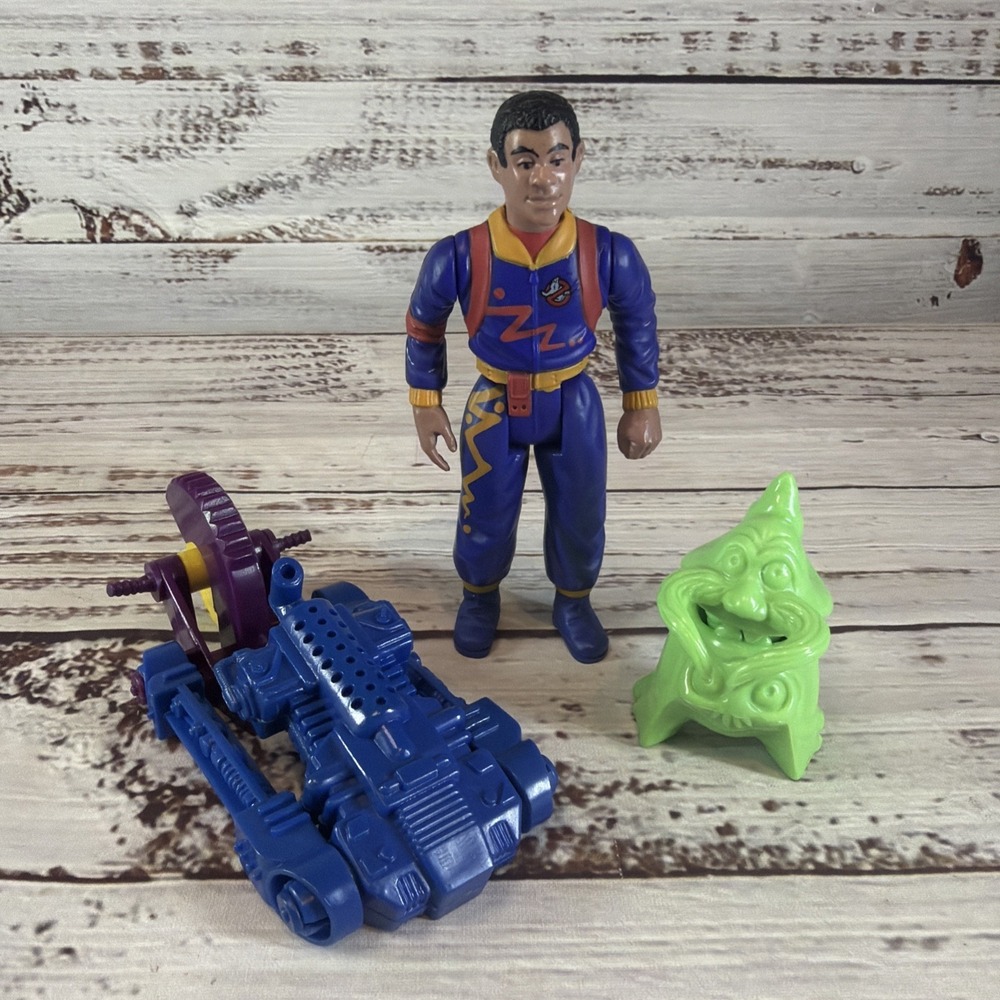 The Real Ghostbusters Action Figure Winston Zeddmore POWER PACK HEROES Complete